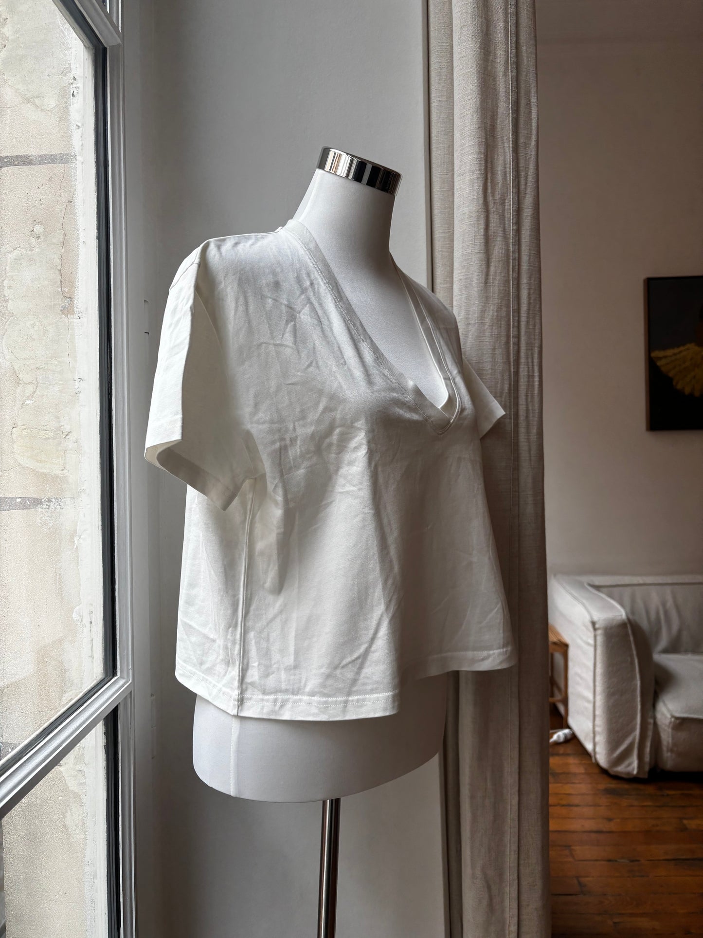 Courreges white T-shirt