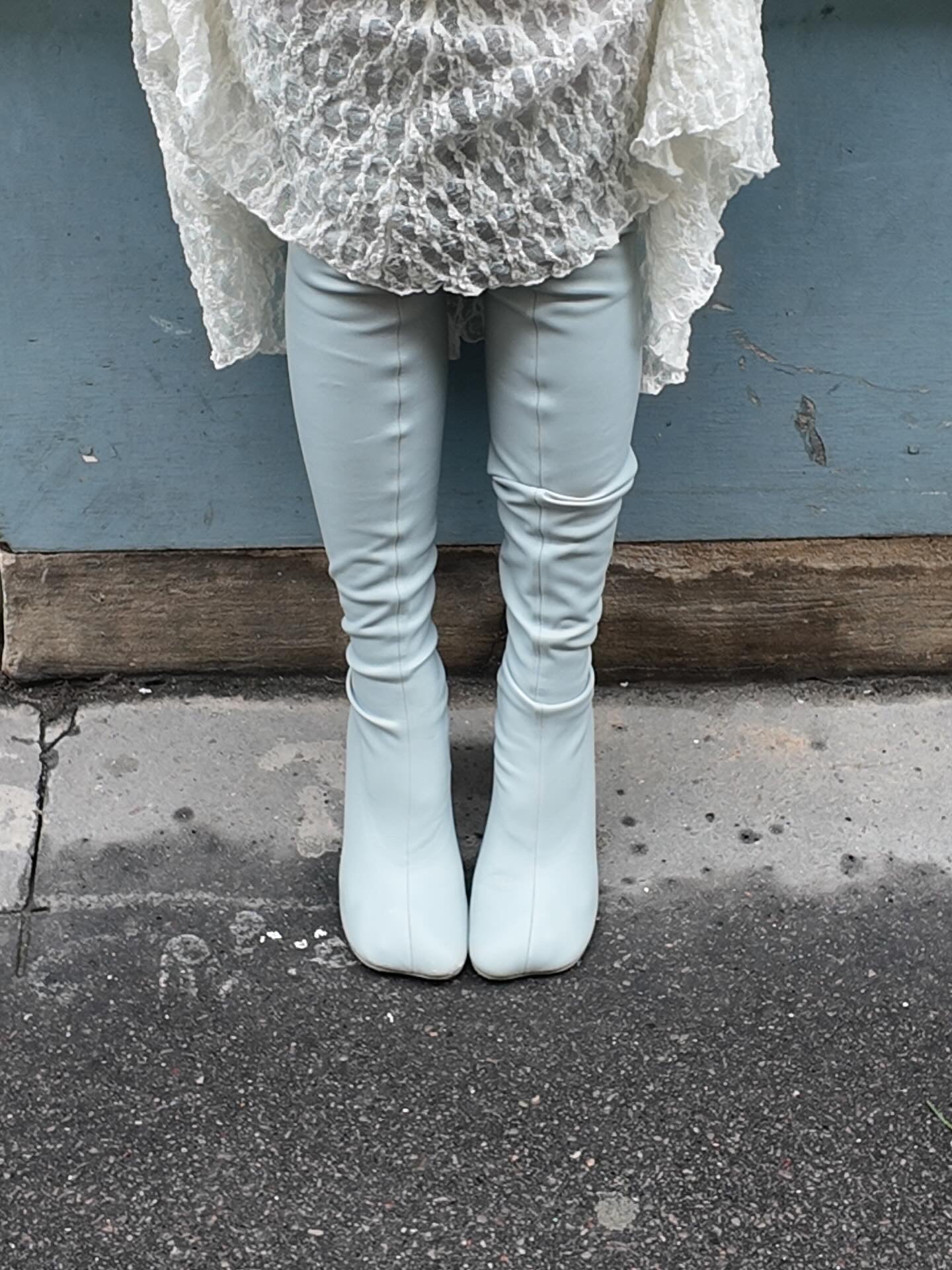 MM6 over-knee boots