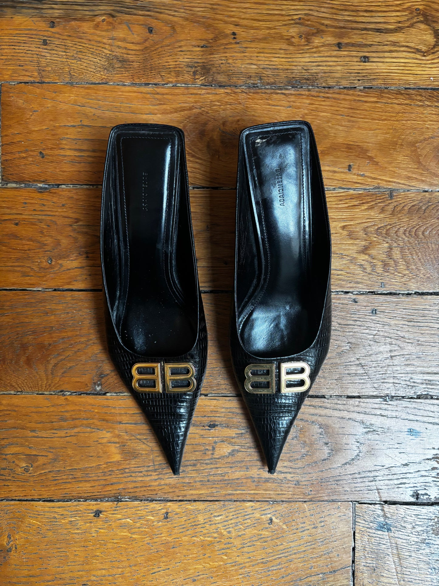 Balenciaga knife mule