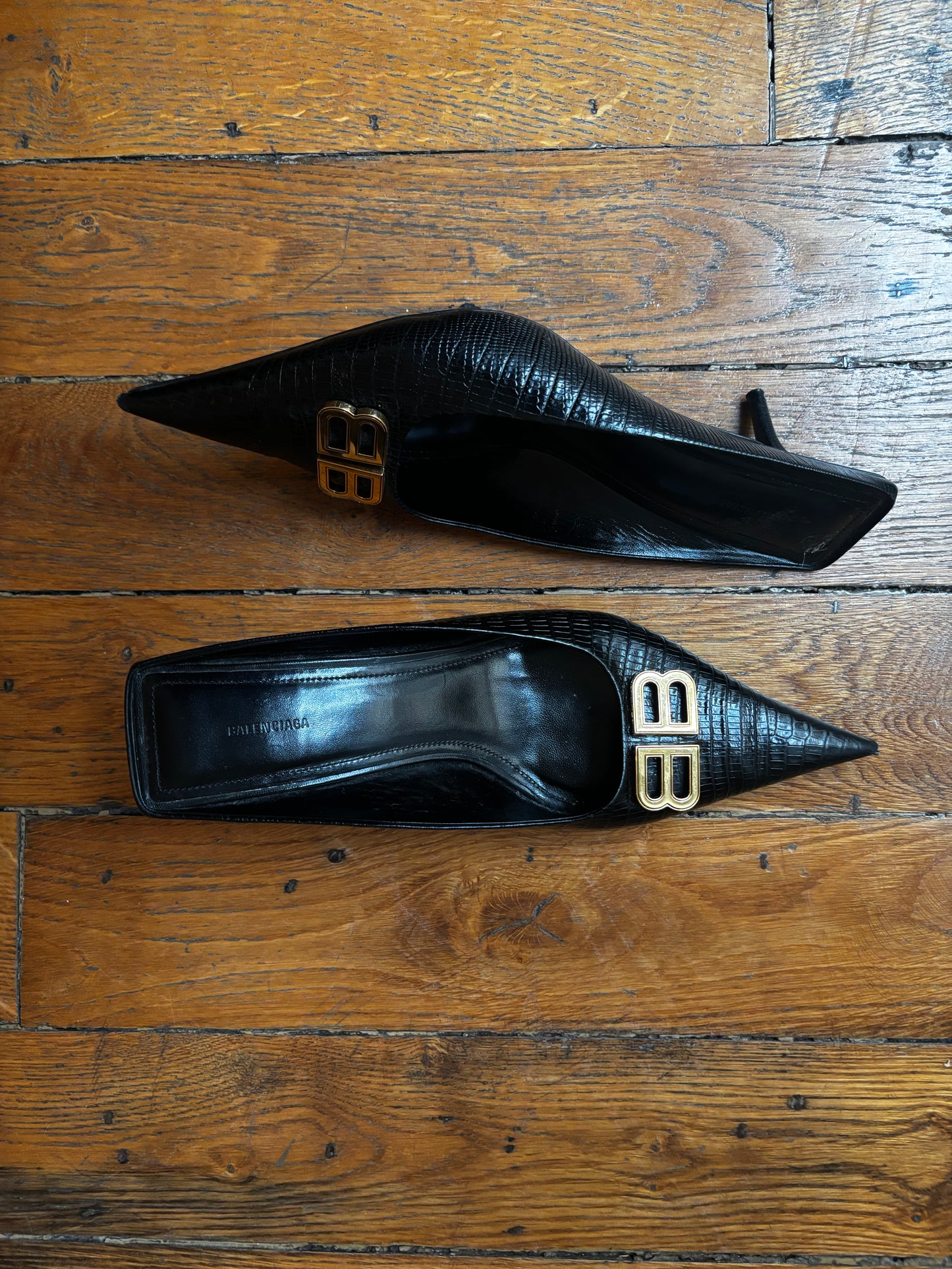 Balenciaga knife mule