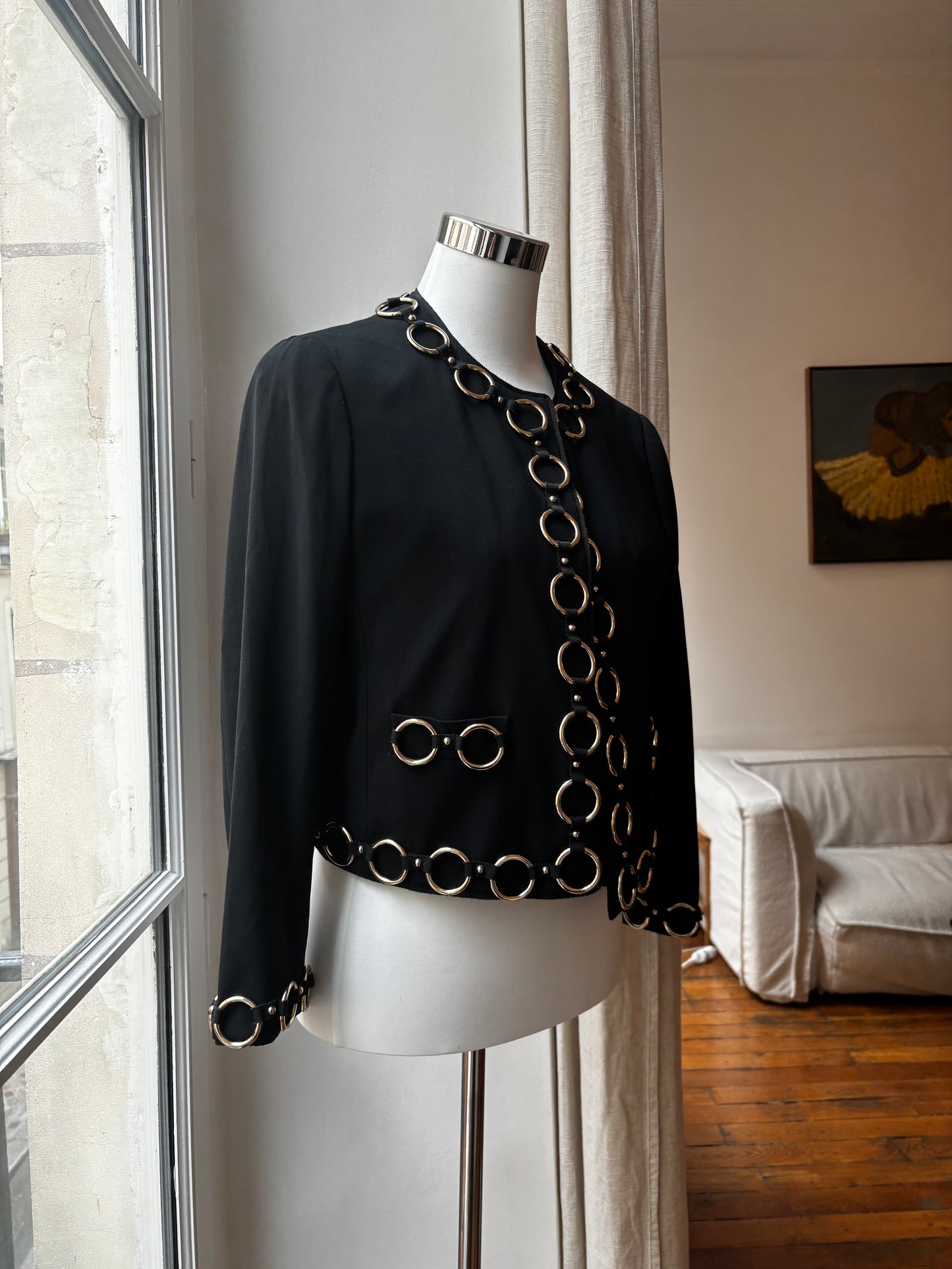 Vintage Moschino loop jacket