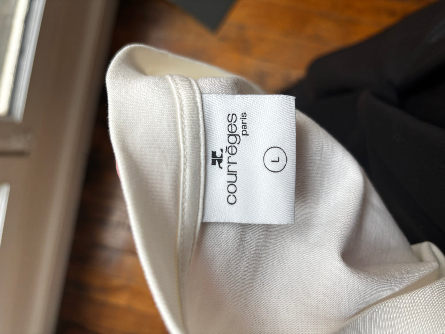 Courreges white T-shirt