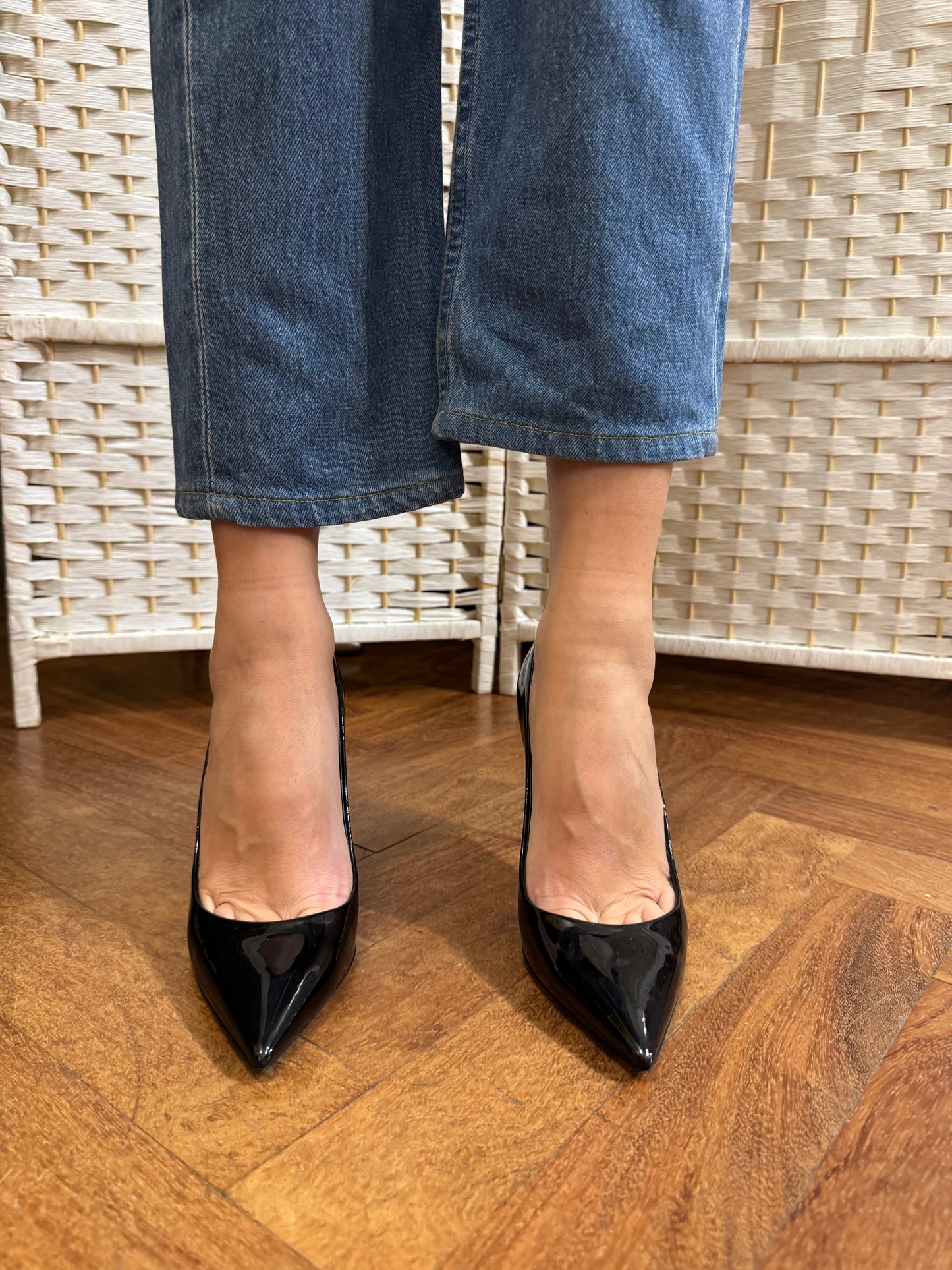 Christian Dior leather pumps