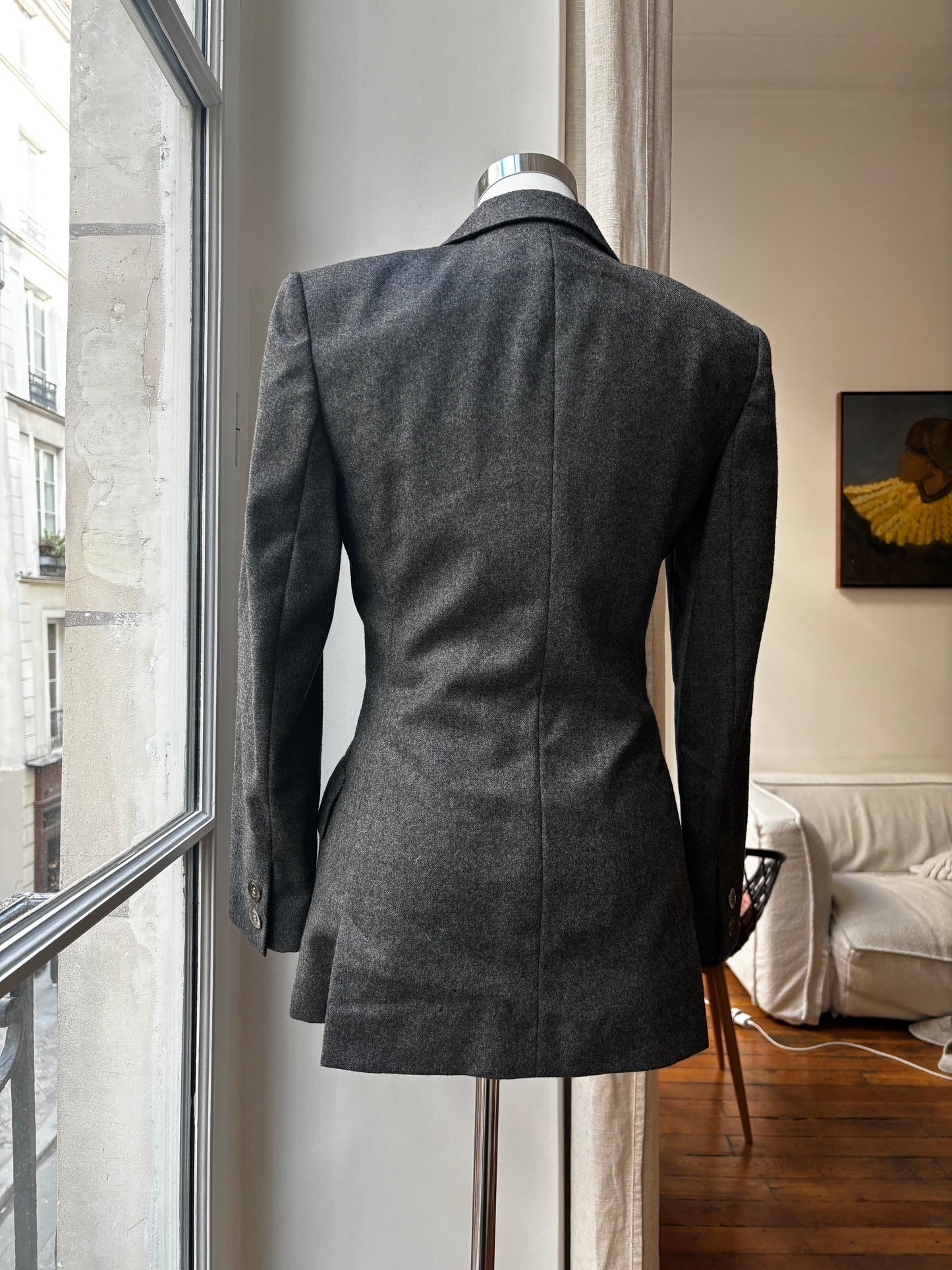 Tailored suit bòazer
