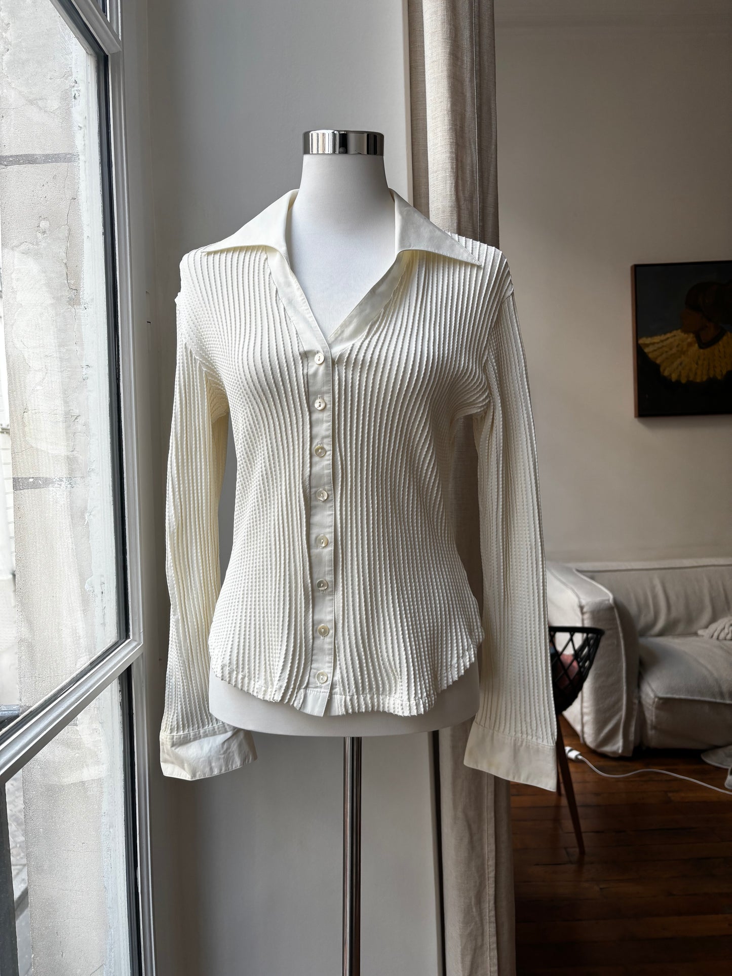 Ribbed shirt