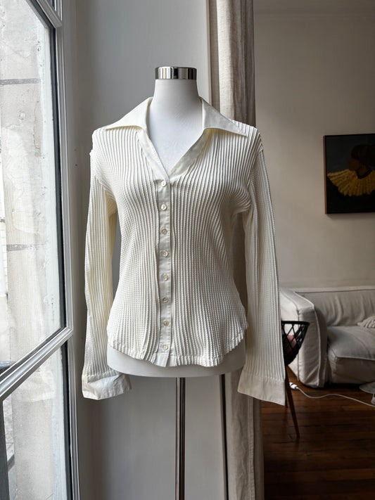 Ribbed shirt