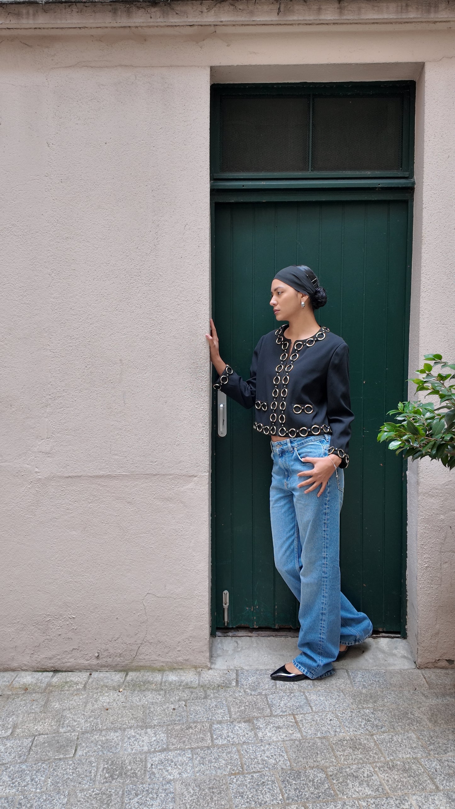 Vintage Moschino loop jacket