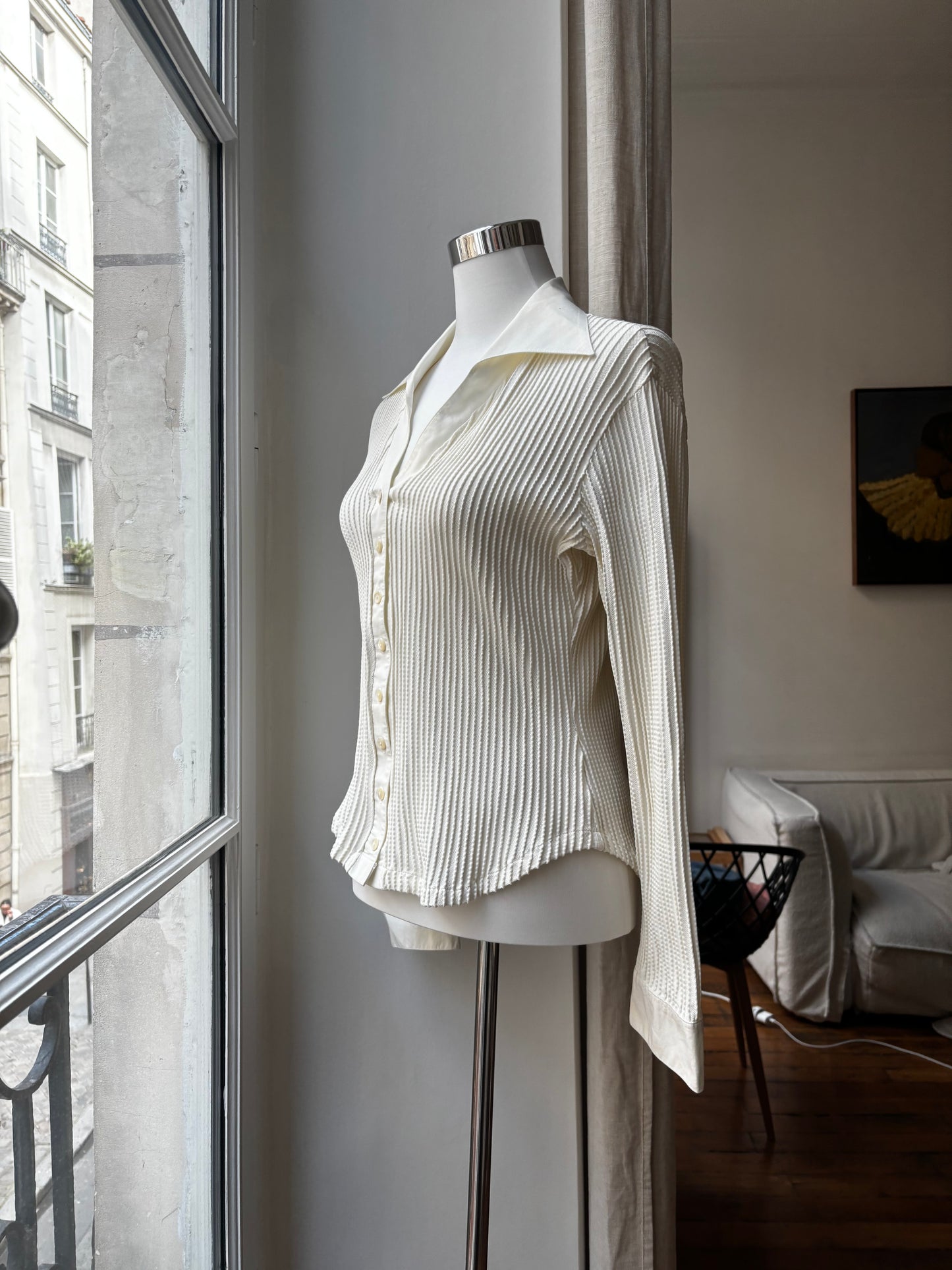 Ribbed shirt