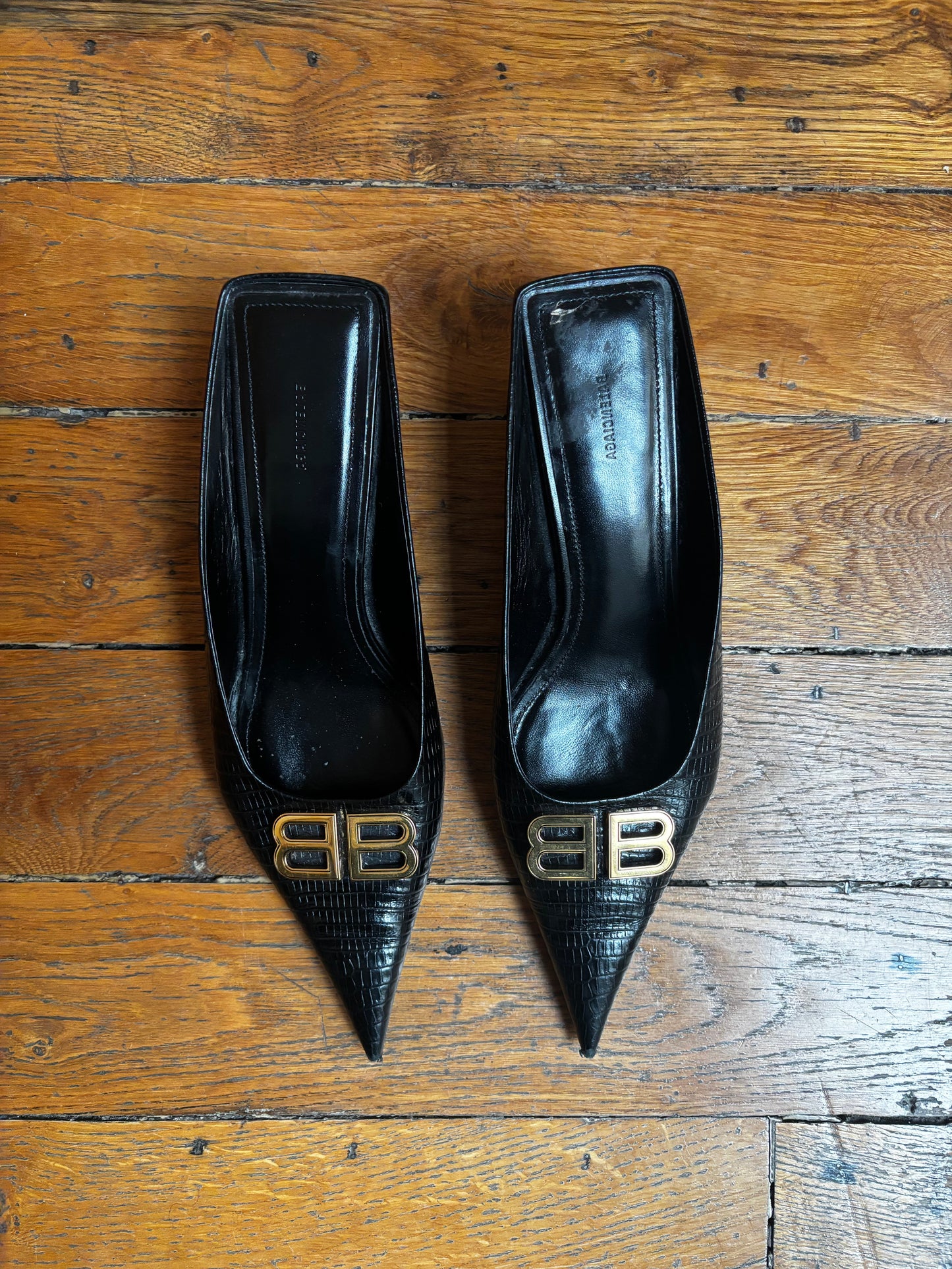 Balenciaga knife mule