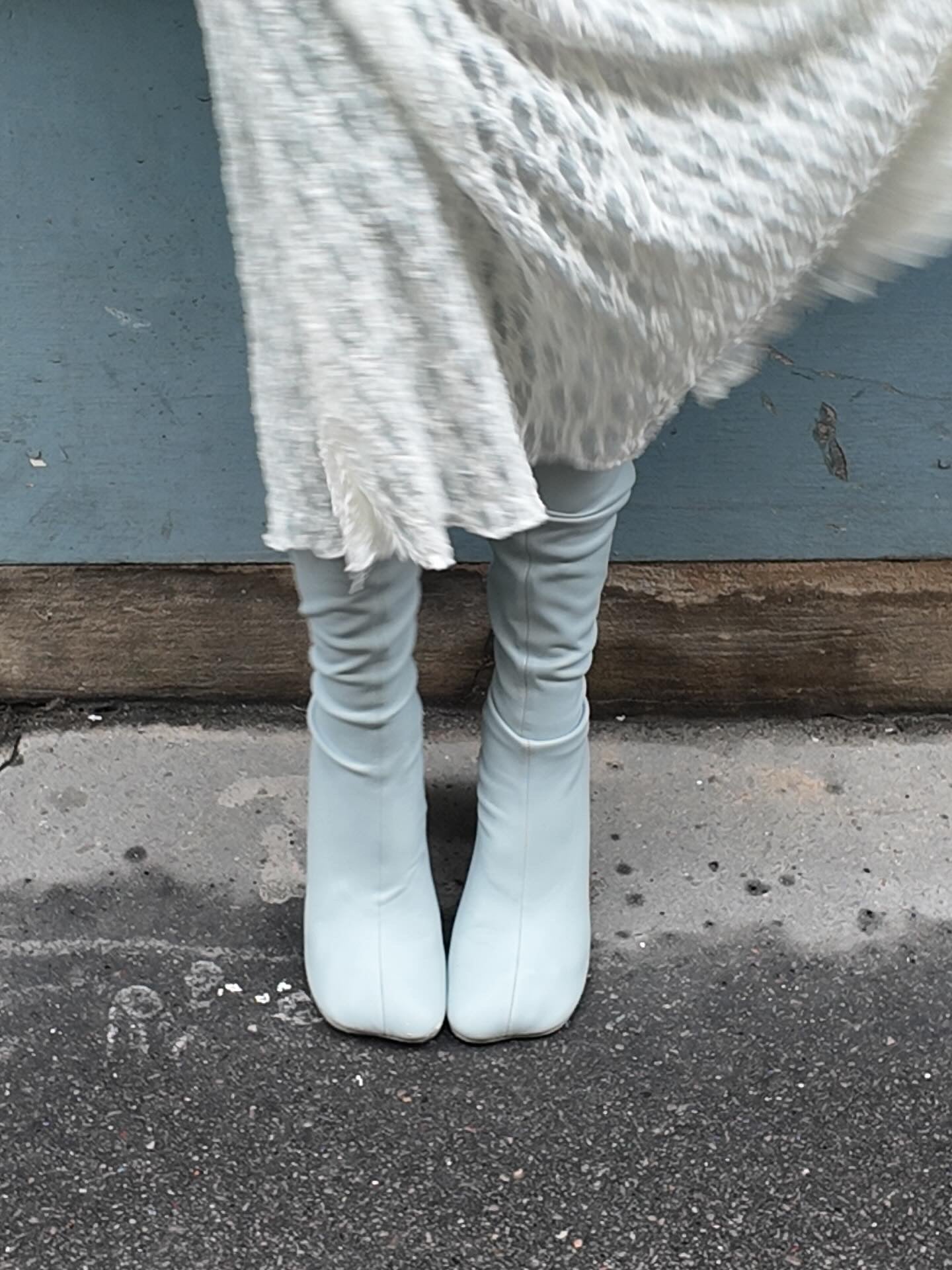 MM6 over-knee boots