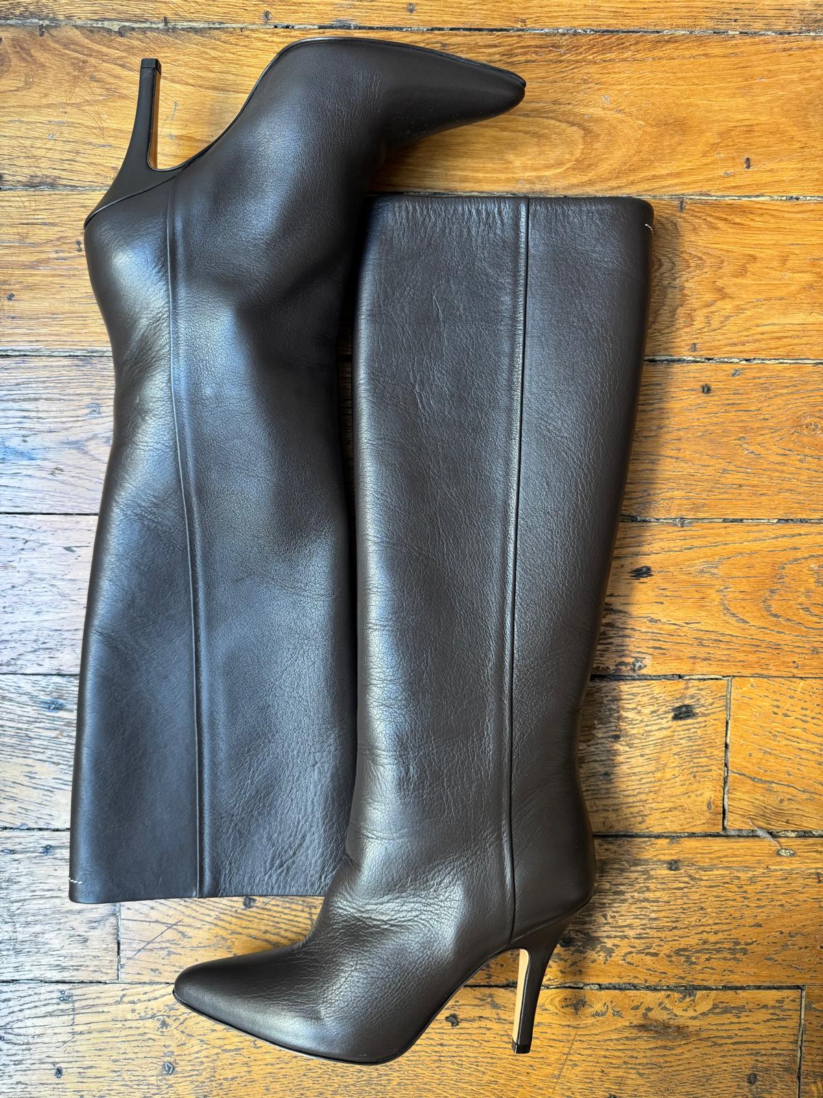 MM6 stiletto boots