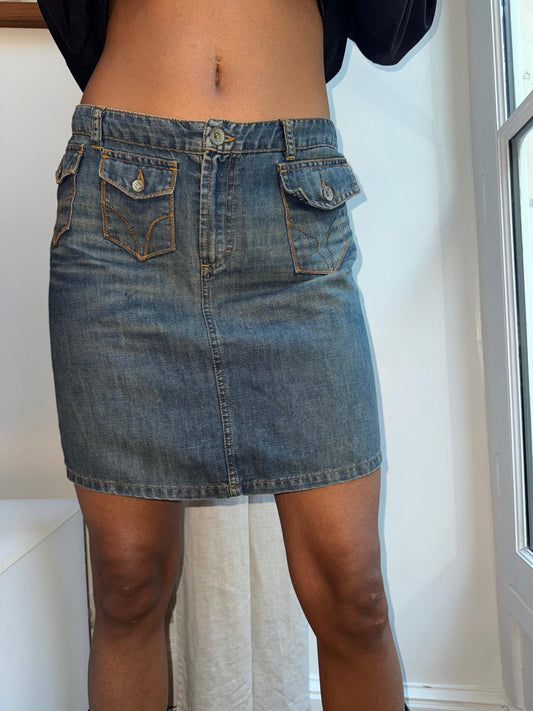 Dolce & Gabbana Denim Mini Skirt